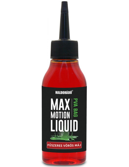 Aditiv Lichid Atractant Haldorado Max Motion PVA Bag Liquid, Ficat Rosu Condimentat, 100ml Aditiv Lichid Atractant Haldorado Max Motion PVA Bag Liquid, Ficat Rosu Condimentat, 100ml