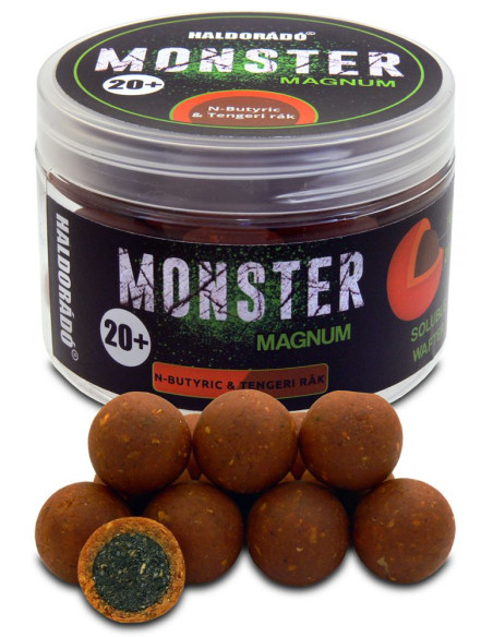 Boilies De Carlig Haldorado Monster Magnum, N-Butyric & Crab, 20+ mm, 80g Boilies De Carlig Haldorado Monster Magnum, N-Butyric & Crab, 20+ mm, 80g
