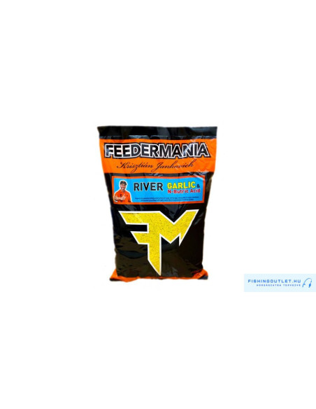 Nada Groundbait Feedermania River, Garlic / N-Butyric Acid, 2.5kg Nada Groundbait Feedermania River, Garlic / N-Butyric Acid, 2.5kg