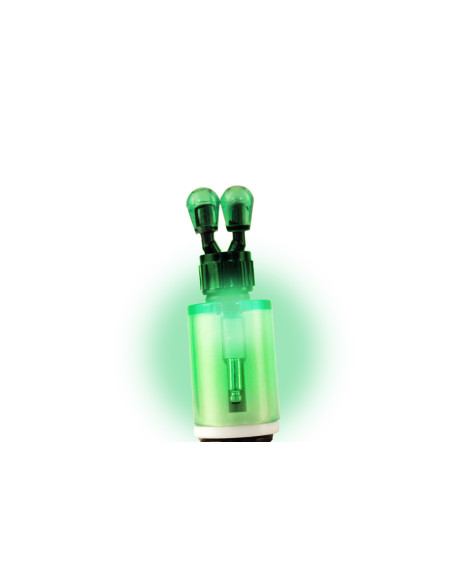 Hanger Ibite Led Cu Baterie, Verde