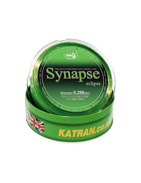 Fir Monofilament Katran Synapse Eclipse, 0.255mm, 1200m Fir Monofilament Katran Synapse Eclipse, 0.255mm, 1200m