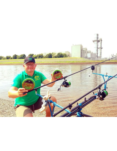 Fir Monofilament Katran Crypton Carp, Camo, 0.40mm, 750m