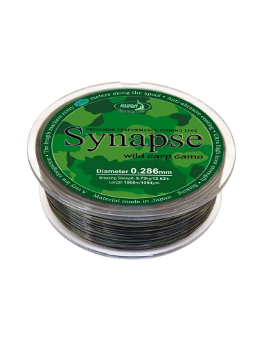 Fir Monofilament Katran Synapse Wild Carp Camo, 1000m