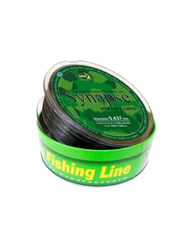 Fir Monofilament Katran Synapse Wild Carp Camo, 1000m