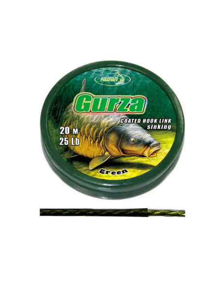 Fir Textil Cu Camasa Katran Coated Braided Hook Links Gurza, 20m