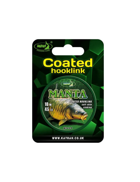 Fir Textil Cu Camasa Katran Manta Green, 45lbs, 10m