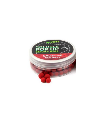 Pop Up Steg Solubil Smoke Ball, Sausage, 8-10mm, 20g