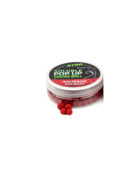 Pop Up Steg Solubil Smoke Ball, Sausage, 8-10mm, 20g