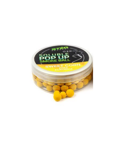 Pop Up Steg Solubil Smoke Ball, Sweet Corn, 8-10mm, 20g