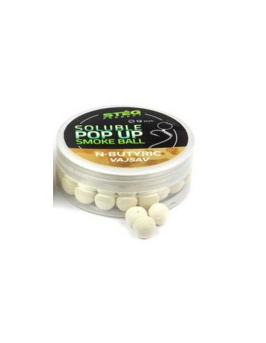 Pop Up Steg Solubil Smoke Ball, N-Butyric, 12mm, 25g