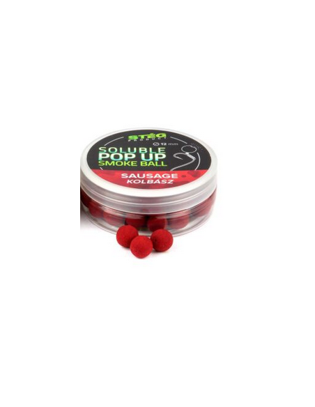 Pop Up Steg Solubil Smoke Ball, Sausage, 12mm, 25g Pop Up Steg Solubil Smoke Ball, Sausage, 12mm, 25g