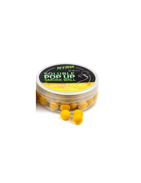 Pop Up Steg Solubil Smoke Ball, Sweet Corn, 12mm, 25g