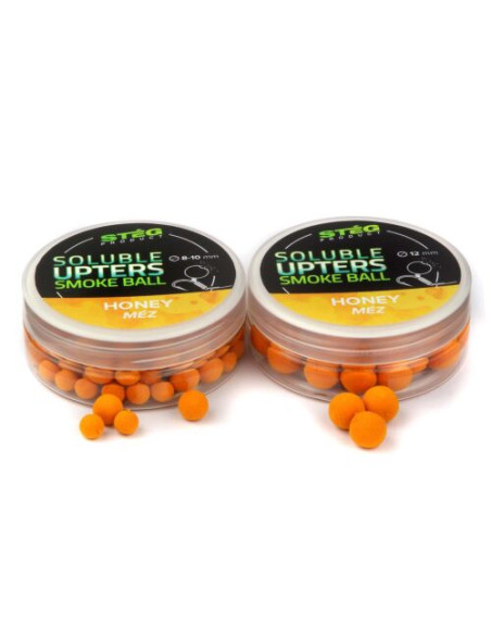 Wafters Steg Upters Solubil Smoke Ball, Miere, 8-10mm, 30g Wafters Steg Upters Solubil Smoke Ball, Miere, 8-10mm, 30g