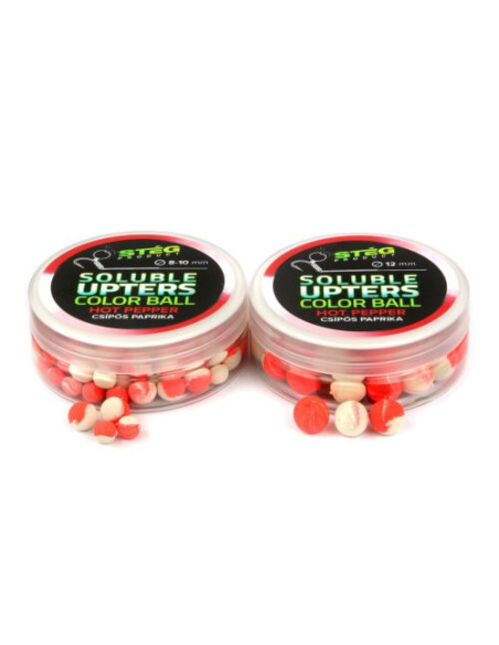 Wafters Steg Upters Solubil Color Ball, Hot Pepper, 8-10mm, 30g Wafters Steg Upters Solubil Color Ball, Hot Pepper, 8-10mm, 30g