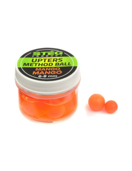Pop Up Artificial Steg Upters Method Ball, Mango, 6-8mm, 10buc/cutie