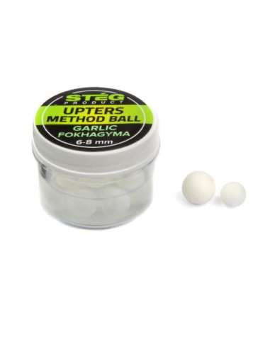 Pop Up Artificial Steg Upters Method Ball, Usturoi, 6-8mm, 10buc/cutie