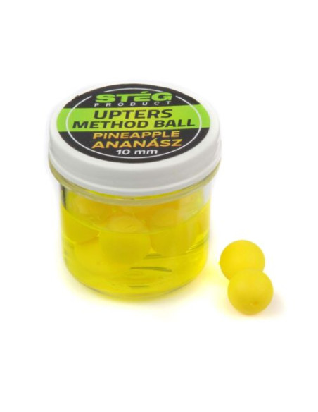Pop Up Artificial Steg Upters Method Ball, Ananas, 10mm, 8buc/cutie