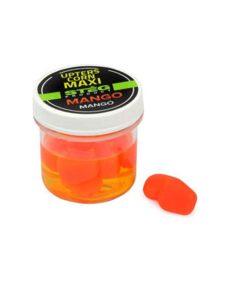 Porumb Artificial Steg Upters Maxi, Mango, 14mm, 8buc/cutie Porumb Artificial Steg Upters Maxi, Mango, 14mm, 8buc/cutie