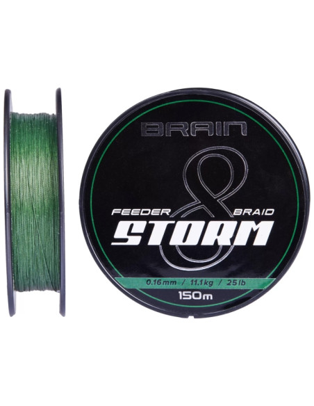 Fir Textil Brain Storm 8X Green, 150m Fir Textil Brain Storm 8X Green, 150m