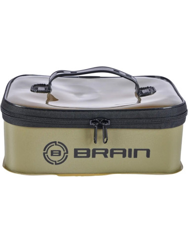 Cutie EVA Brain Khaki Box with Lid, 27x17x9.5cm