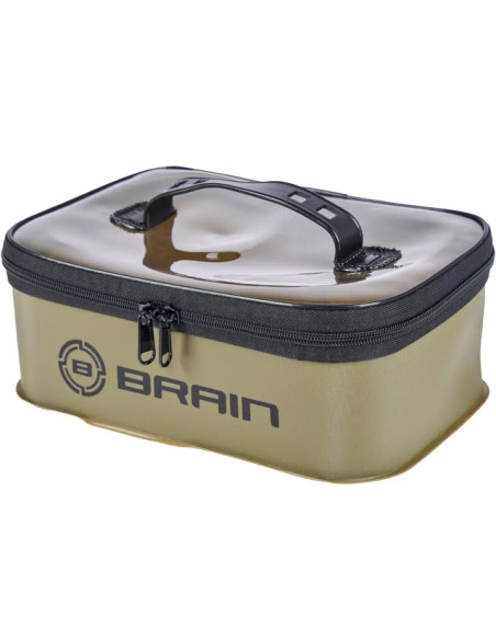 Cutie EVA Brain Khaki Box with Lid, 27x17x9.5cm Cutie EVA Brain Khaki Box with Lid, 27x17x9.5cm
