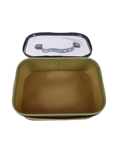 Cutie EVA Brain Khaki Box with Lid, 27x17x9.5cm