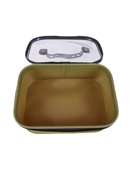 Cutie EVA Brain Khaki Box with Lid, 27x17x9.5cm Cutie EVA Brain Khaki Box with Lid, 27x17x9.5cm