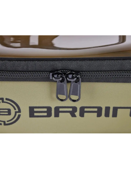 Cutie EVA Brain Khaki Box with Lid, 27x17x9.5cm Cutie EVA Brain Khaki Box with Lid, 27x17x9.5cm