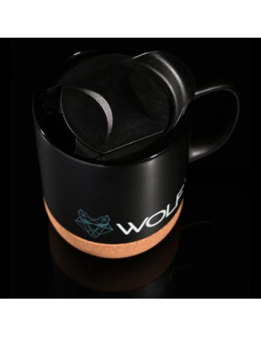 Cana Wolf Mug Black Edition, 445ml