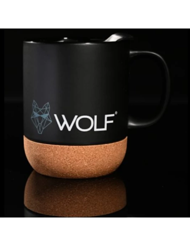 Cana Wolf Mug Black Edition, 445ml