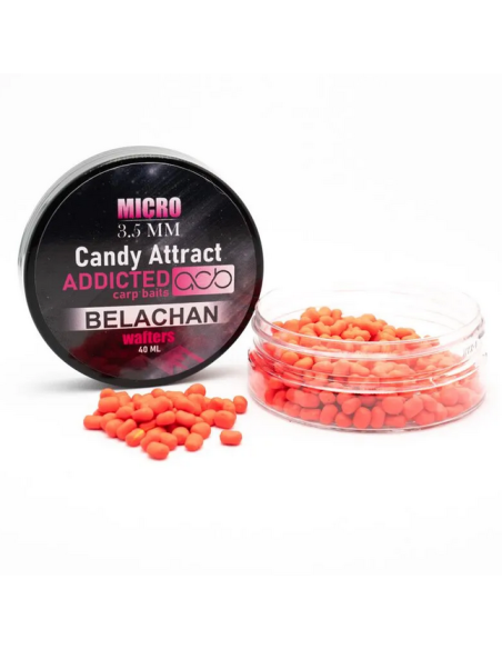Wafters Addicted Carp Baits Candy Attract Micro, Belachan, 3.5mm, 40ml Wafters Addicted Carp Baits Candy Attract Micro, Belachan, 3.5mm, 40ml