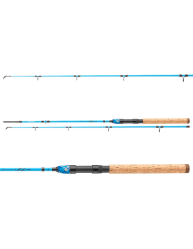 Lanseta Daiwa Ninja X Kids Blue, 1.60m, 10-30g, 2buc