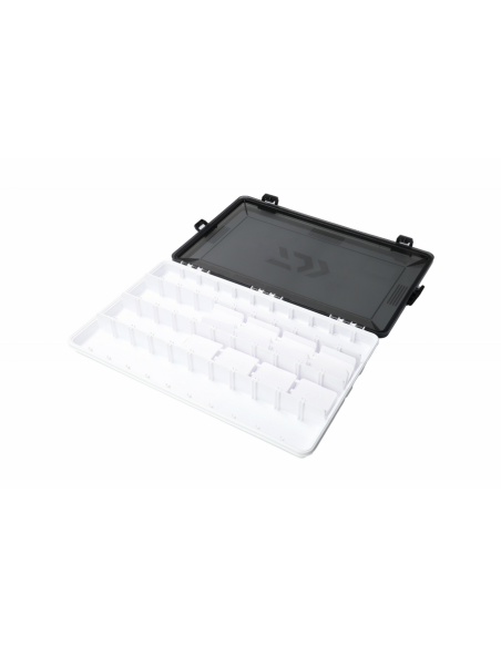 Cutie Pentru Naluci Daiwa D-Box LS Smoke, 34.4x21.5x3.3cm Cutie Pentru Naluci Daiwa D-Box LS Smoke, 34.4x21.5x3.3cm