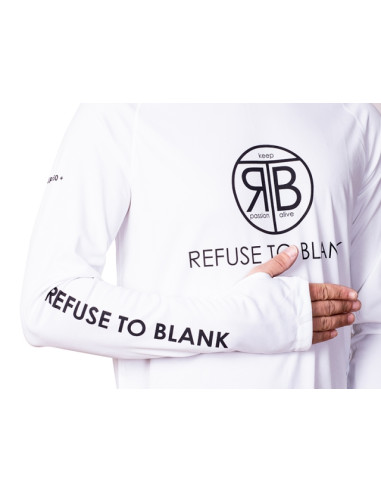 Bluza RTB UV Long Sleeve Hoodie UPF 50+ Bright White