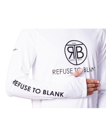 Bluza RTB UV Long Sleeve Hoodie UPF 50+ Bright White Bluza RTB UV Long Sleeve Hoodie UPF 50+ Bright White