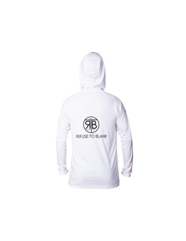Bluza RTB UV Long Sleeve Hoodie UPF 50+ Bright White
