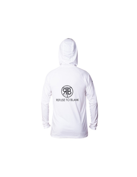 Bluza RTB UV Long Sleeve Hoodie UPF 50+ Bright White Bluza RTB UV Long Sleeve Hoodie UPF 50+ Bright White