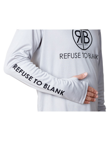 Bluza RTB UV Long Sleeve Hoodie UPF 50+ Light Grey