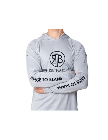 Bluza RTB UV Long Sleeve Hoodie UPF 50+ Light Grey Bluza RTB UV Long Sleeve Hoodie UPF 50+ Light Grey