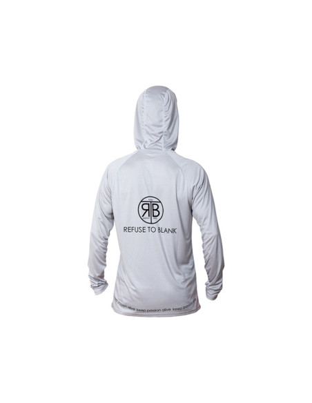 Bluza RTB UV Long Sleeve Hoodie UPF 50+ Light Grey Bluza RTB UV Long Sleeve Hoodie UPF 50+ Light Grey