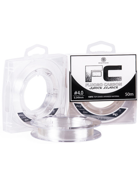 Fir Fluorocarbon RTB FC FluoroCarbon Shockleader, Clear, 50m Fir Fluorocarbon RTB FC FluoroCarbon Shockleader, Clear, 50m