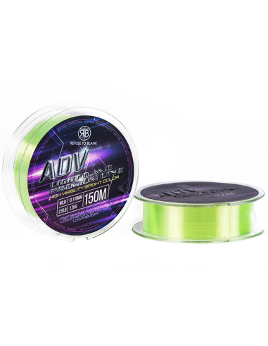 Fir Monofilament RTB ADV Light Game, Light Yellow, 150m