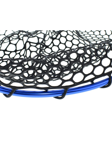 Minciog RTB Rubber Landing Net Black and Blue, 30x35cm Minciog RTB Rubber Landing Net Black and Blue, 30x35cm