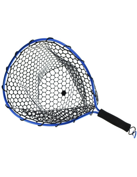 Minciog RTB Rubber Landing Net Black and Blue, 30x35cm Minciog RTB Rubber Landing Net Black and Blue, 30x35cm