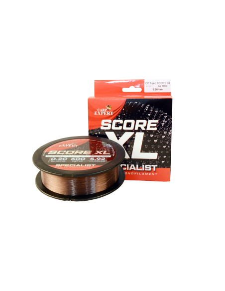 Fir Monofilament Carp Expert Specialist Score XL, Dark Brown, 600m Fir Monofilament Carp Expert Specialist Score XL, Dark Brown, 600m