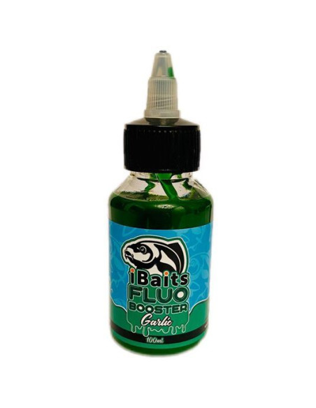 Aditiv Lichid iBaits Fluo Booster, Usturoi, 100ml Aditiv Lichid iBaits Fluo Booster, Usturoi, 100ml