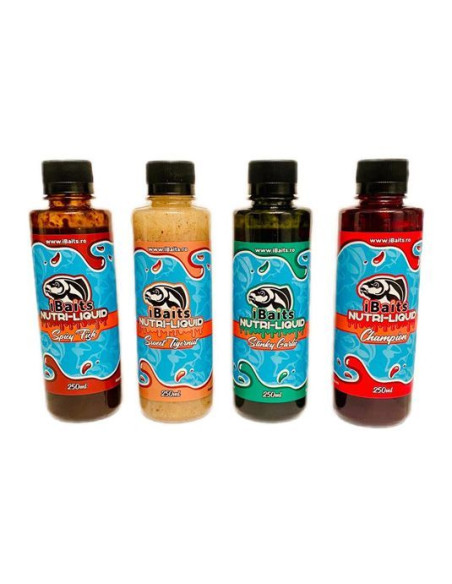 Aditiv Lichid Nutritiv iBaits Nutri-Liquid, Stinky Garlic, 250ml Aditiv Lichid Nutritiv iBaits Nutri-Liquid, Stinky Garlic, 250ml