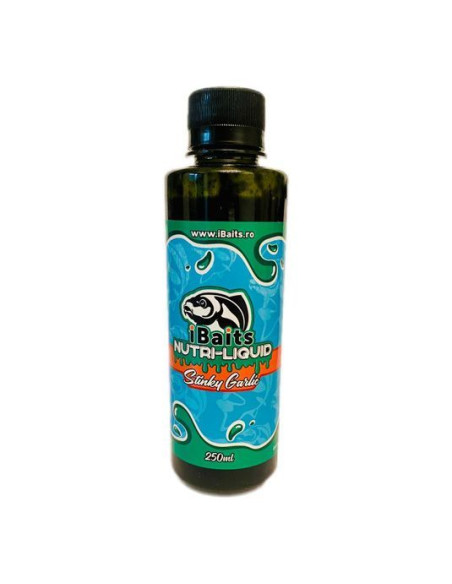 Aditiv Lichid Nutritiv iBaits Nutri-Liquid, Stinky Garlic, 250ml Aditiv Lichid Nutritiv iBaits Nutri-Liquid, Stinky Garlic, 250ml