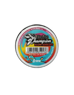 Dumbells iBaits Slow Sinking Champion, Exotic Fruits, 8x10mm, 40ml