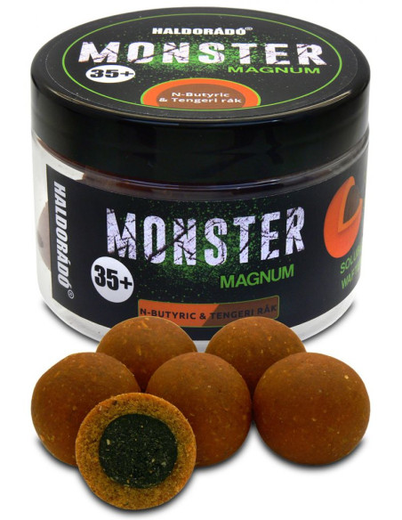Boilies De Carlig Haldorado Monster Magnum, N-Butyric & Crab, 35+ mm, 200g Boilies De Carlig Haldorado Monster Magnum, N-Butyric & Crab, 35+ mm, 200g